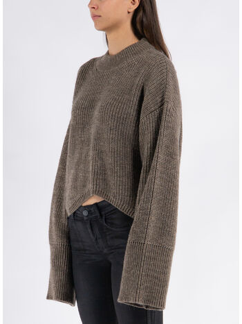 PULLOVER HUDSON KNIT ROUNDNECK, ROCK, small