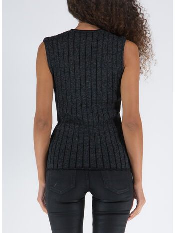 MAGLIA X BRAID REFLECTIVE, BLACK, small