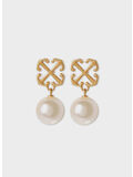 ORECCHINI PEARL ARROW, 7600 GOLD, thumb