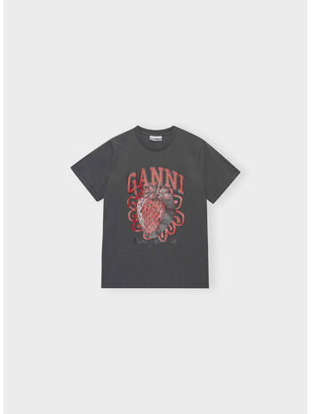 T-SHIRT BASIC STRAWBERRY, 490 VOLCANIC ASH, small