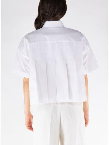 CAMICIA THOMAS MASON COTTON POPLIN, 151 OFF WHITE, small