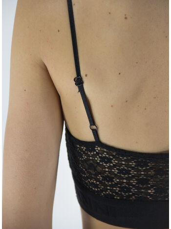 TOP BRALETTE LACE, BLACK, small