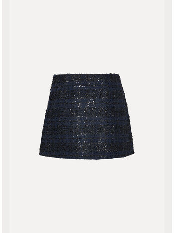 GONNA BOUCLE MINI, 1725 NAVY BLAZER, small