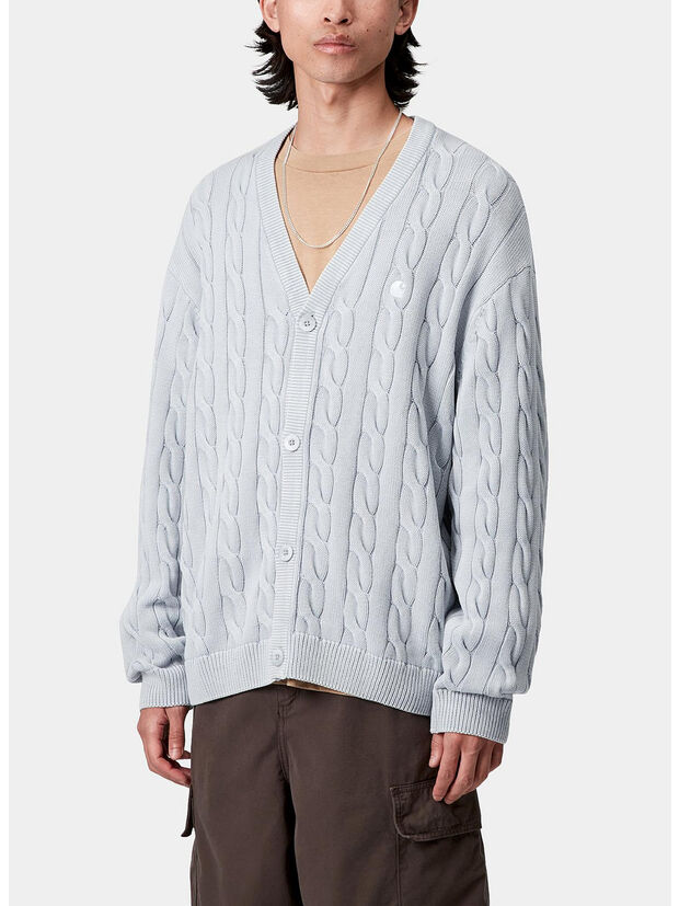 CARDIGAN CARTER, 0N1GD BLUE FOG/GARMENT DYED, large