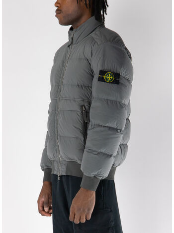 GIUBBOTTO BOMBER CON PATCH LOGO, V006B CEMENT, small
