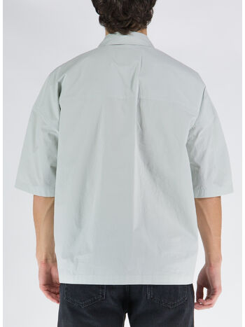 CAMICIA LARGE FIT PULL OVER HEAD, 057 MIST, small