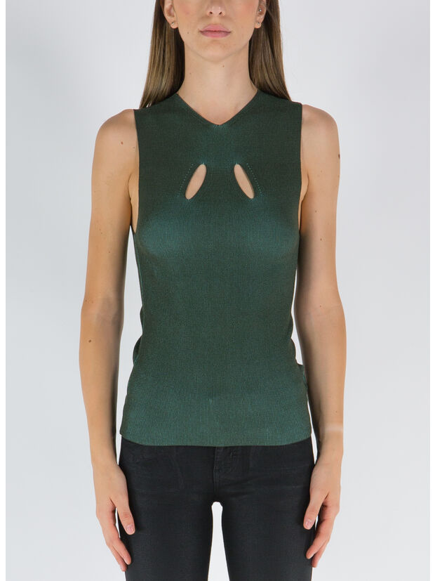 TANK DOUBLE SLIT, SHADOWGREEN/OXIGREEN, large