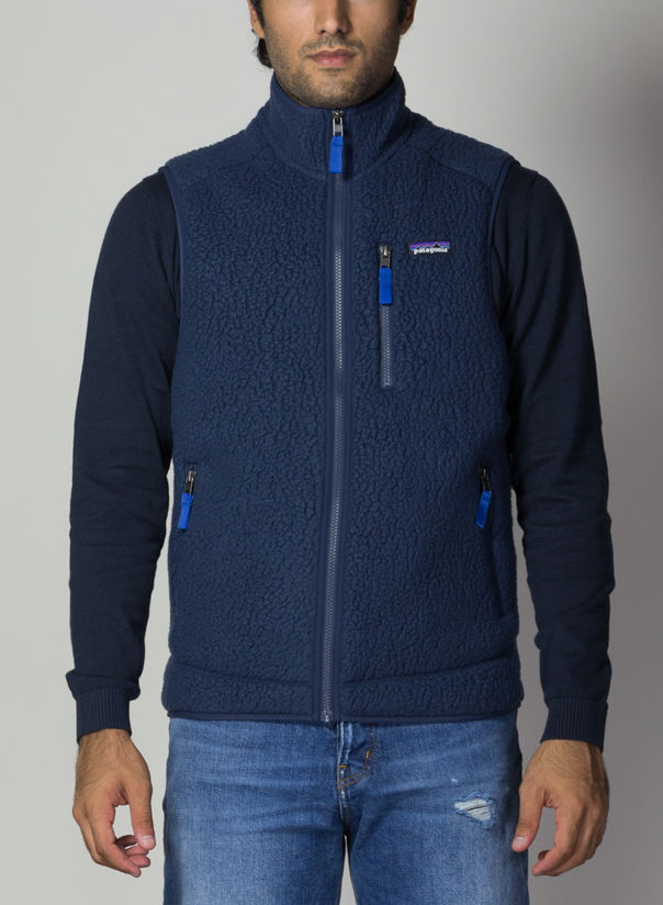 PATAGONIA SMANICATO RETRO PILE VEST Blu | Susi