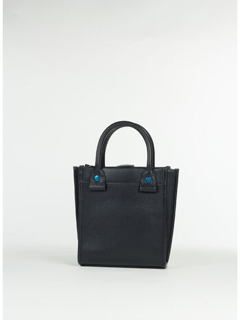 BORSA SMALL TEDDY TOTE, N403 BLACK, small