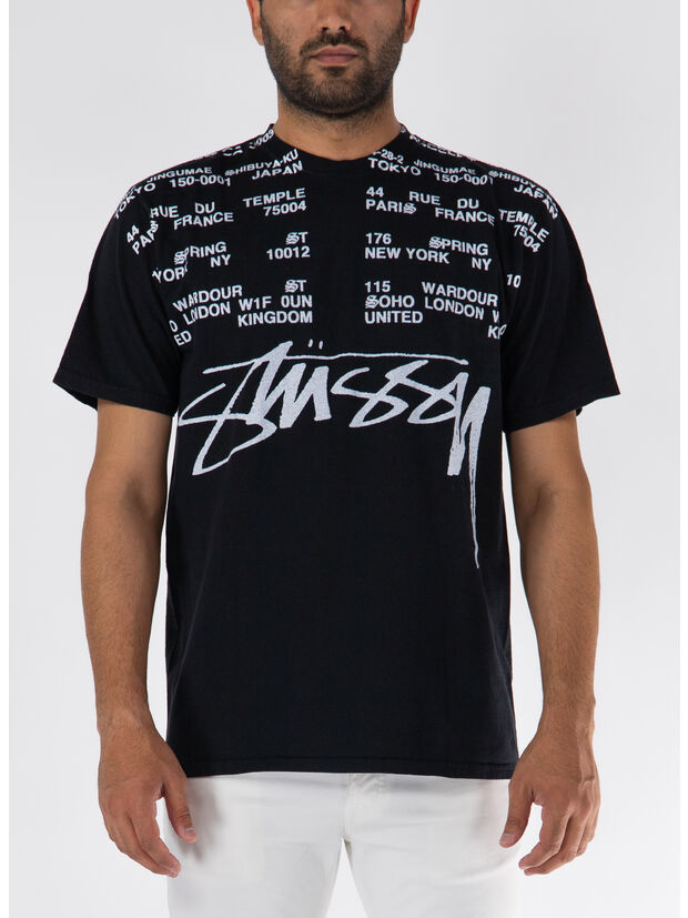 T-SHIRT LOCATIONS PIG. DYED, BLACK, large