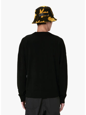 PULLOVER JWA BUNNY CREWNECK, 999 BLACK, small