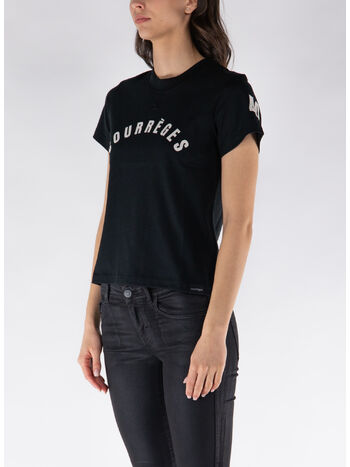 T-SHIRT AC STRAIGHT, BLACK, small