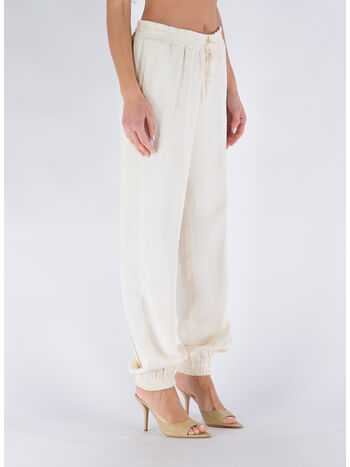 PANTALONE JOGGER AFFUSOLATO CON COULISSE, , small