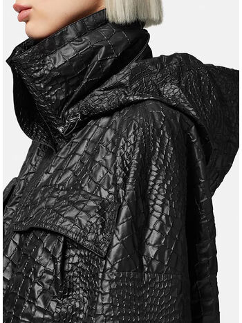 GIACCA BLOUSON RESPONSIBLE FABRIC TECHNO, 1B000 BLACK, small