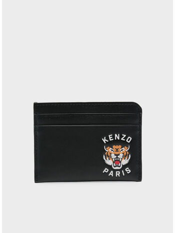 PORTACARTE KENZO VARSITY TIGER, 99 BLACK, small