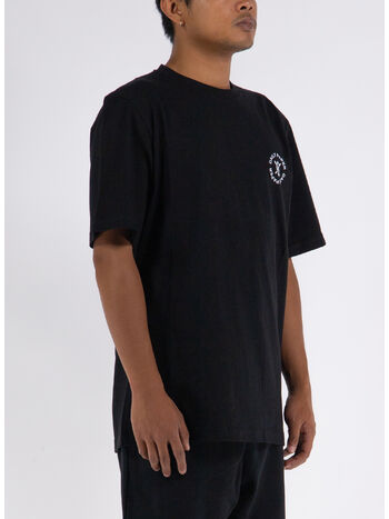 T-SHIRT CIRCLE, BLACK, small
