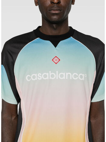 T-SHIRT MENS FOOTBALL, GRADIENT, small