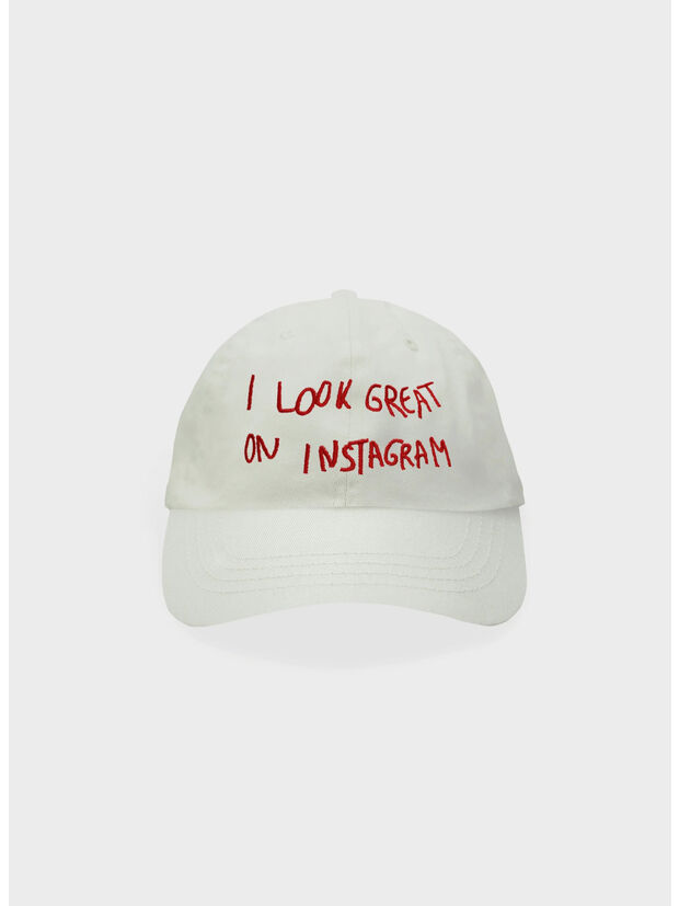 CAPPELLO I LOOK GREAT ON INSTAGRAM, BEIGE, large