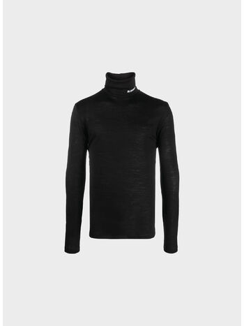 T-SHIRT A COLLO ALTO, 001, small