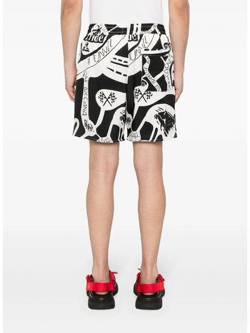 SHORTS STRADA SILK, 0119 BLACK/WHITE, small