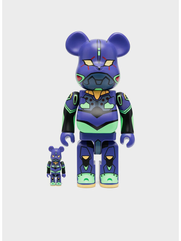 MEDICOM 100%+400% EVANGELION EVA 01, EVA01, medium