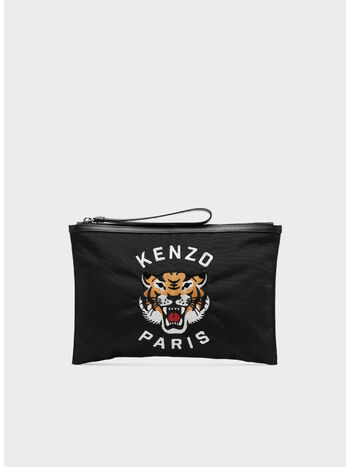 POCHETTE VARSITY TIGER, 99 BLACK, small