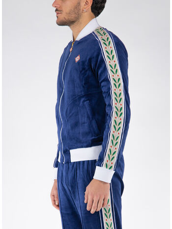 FELPA VELOUR LAUREL, NAVY, small