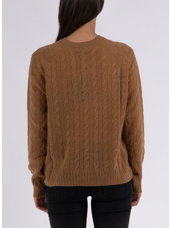 CARDIGAN IN MAGLIA TRECCIATA, 800, small