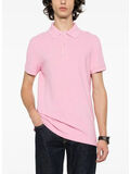 POLO TENNIS PIQUET, DP411 PINK, thumb