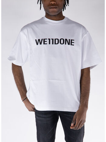 T-SHIRT CLASSIC LOGO, WHITE, small