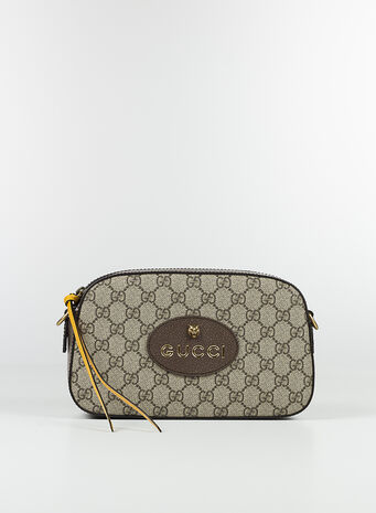 BORSA A TRACOLLA NEO VINTAGE IN TESSUTO GG SUPREME, 8856, small
