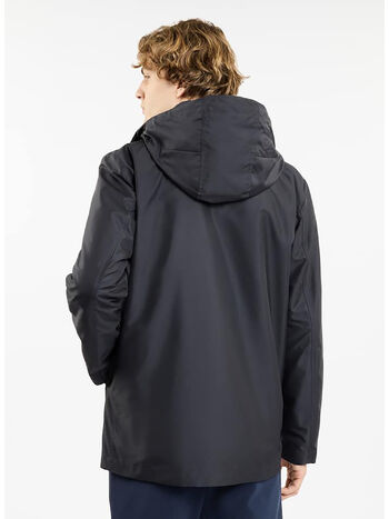 GIACCA PARKA CORTO IN POPELINE TECNICO, , small