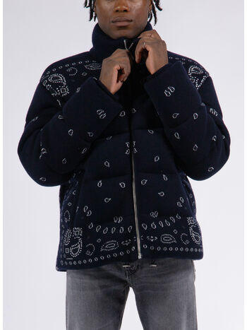 GIUBBOTTO BANDANA PUFFER, 4684 MIDNIGHT BLUE, small