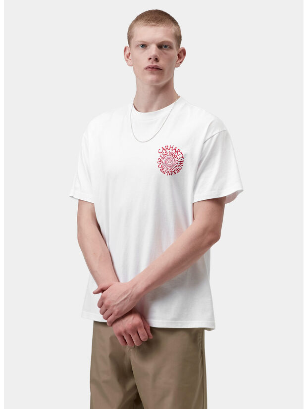 T-SHIRT SPIRALS, 02XX WHITE, large