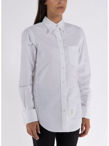 CAMICIA POINT COLLAR FRENCH, 100 WHITE, small