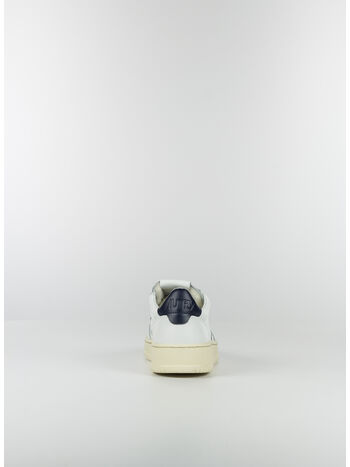 SCARPA LOW IN PELLE BIANCO, LL12 WHITENAVY, small