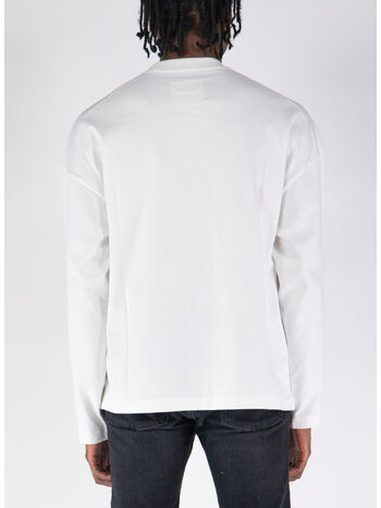 T-SHIRT CON LOGO, 102 PORCELAIN, small