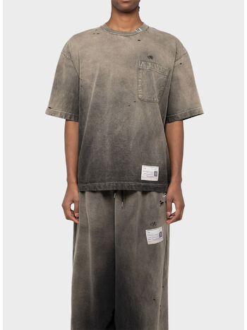 T-SHIRT SUN FADED, BLACK, small