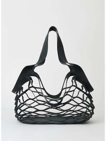 BORSA MEDIA CUT, SHIFTING INK GRITTY BULL HIDE, small