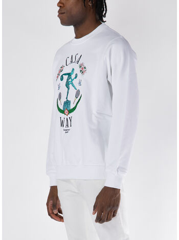 FELPA GIROCOLLO STATUE EN MARBRE EMBROIDERED, STATUE EN MARBRE, small