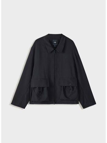 GIUBBOTTO SPORT UNIFORM BLOUSON, BLACK, small