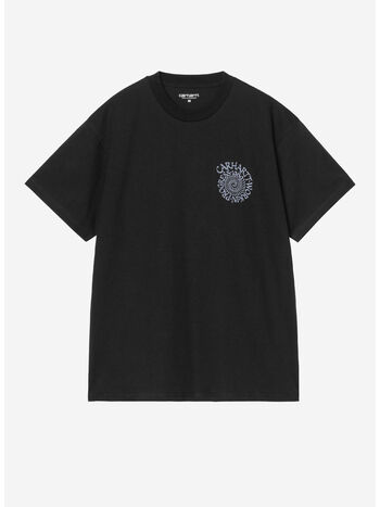 T-SHIRT SPIRALS, 89XX BLACK, small