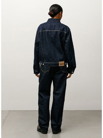 GIACCA TRUCKER DENIM, 0737 RINSEDINDIGO, small