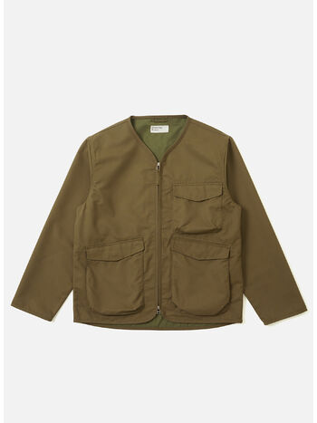 GIUBBOTTO BRUSHED POLYTECH PARACHUTE LINER, KHAKI, small