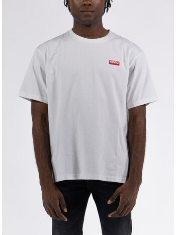 T-SHIRT KENZO PARIS OVERSIZED, 02 OFF WHITE, small