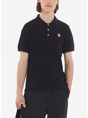 POLO FOX HEAD PATCH, P199 BLACK, small