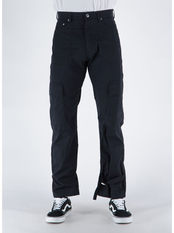 PANTALONE WAVE TAG NYLON CARGO, 1000 BLACK, medium