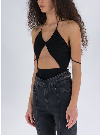BODY SMANICATO, 0473  BLACK 004, small