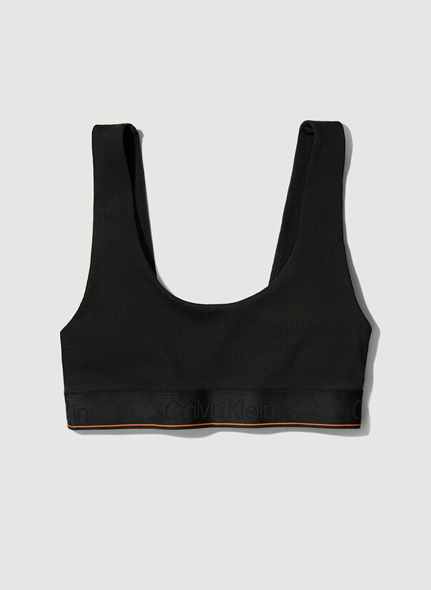 BRALETTE ORGANIC COTTON STRETCH U-BACK, UB1BLACK, large