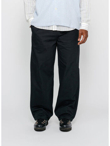PANTALONE TWILL WORKGEAR UNISEX, BLACK, small